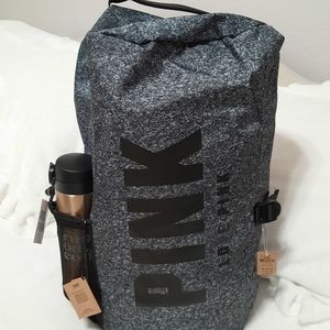 NEW Victoria's Secret PINK Convertible Backpack Duffle Gym Bag